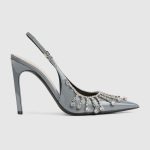 Women’s pump with crystal chain - Image 3
